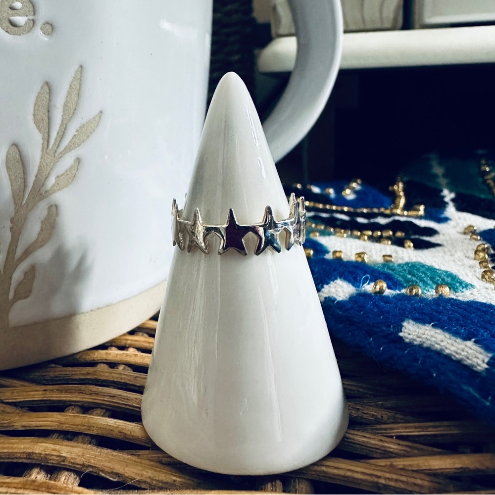 Pura Vida Seeing Stars Silver Band Ring - Picture 3 of 4